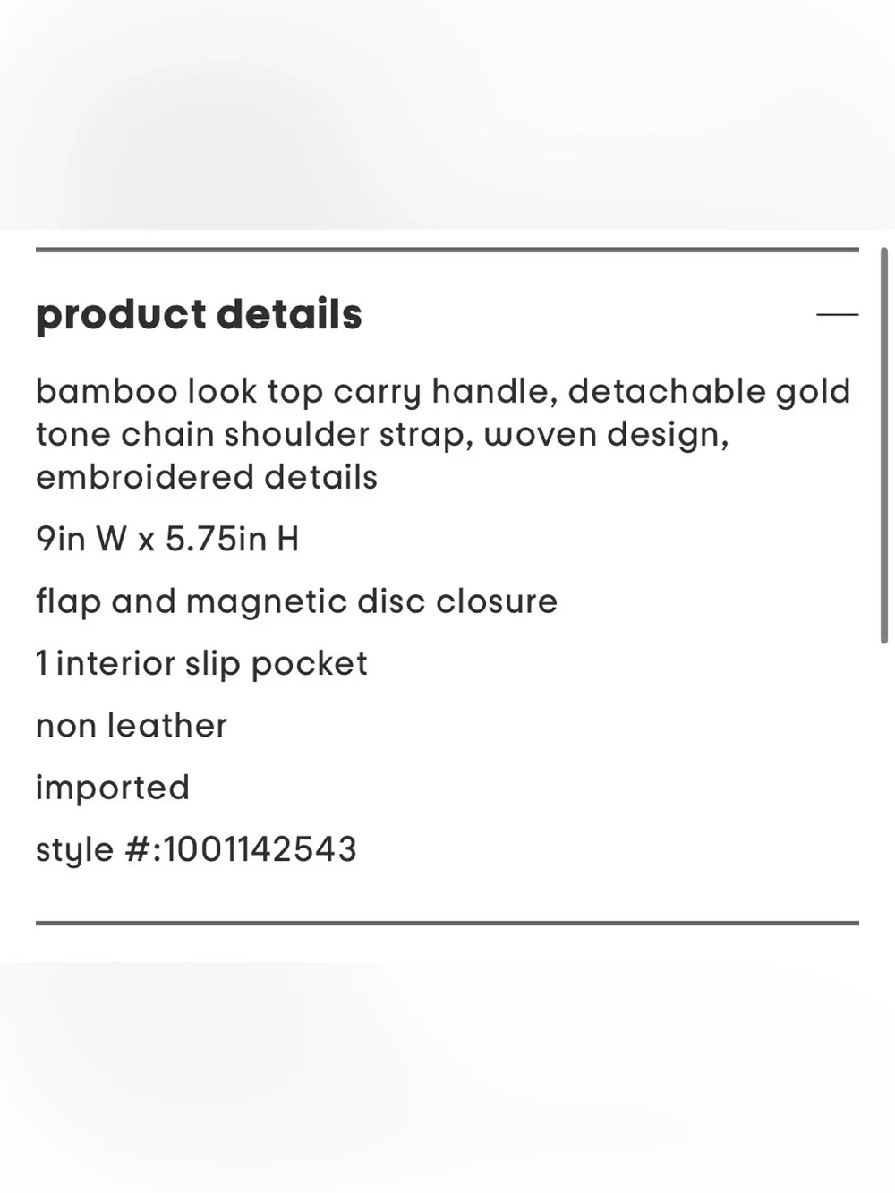 Woven Black Satchel with Bamboo-Style Top Handle and Gold Chain
